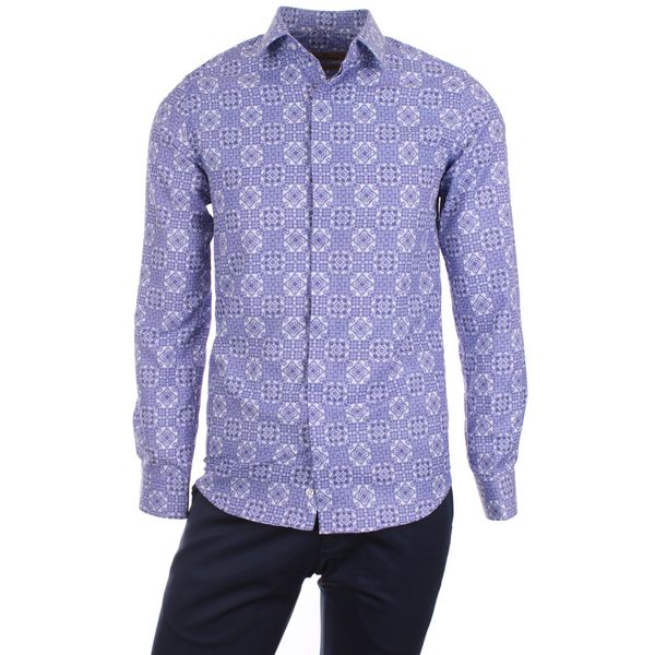 gentilbay men's ethnic printed royal blue slimfit long-sleeve sport shirt dpd178 1022, White;black
gentilbay men's ethnic printed royal blue slimfit long-sleeve sport shirt dpd178 1022, White;black
