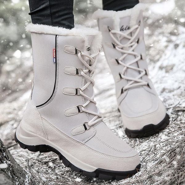 women boots solid lace up snow boots women high-winter shoes 2020 warm short plush waterproof winter shoes woman, Black
women boots solid lace up snow boots women high-winter shoes 2020 warm short plush waterproof winter shoes woman, Black