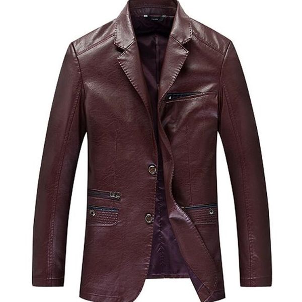 2021 male blazers casual jacket fine motorcycle false leather suit homme attire 60ok, White;black
2021 male blazers casual jacket fine motorcycle false leather suit homme attire 60ok, White;black