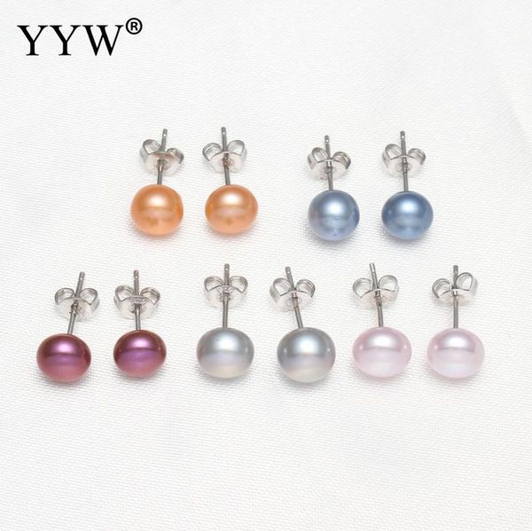 stud 12 colors fashion pearl earrings natural 7-7.5mm white freshwater for wedding jewelry gift, Golden;silver
stud 12 colors fashion pearl earrings natural 7-7.5mm white freshwater for wedding jewelry gift, Golden;silver