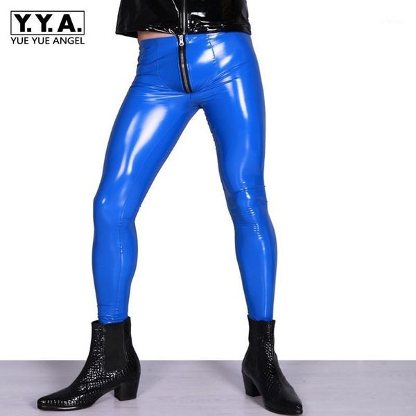 fashion new gothic bright pu leather ankle length shinny low waist zipper solid mens pencil pants plus size1, Black
fashion new gothic bright pu leather ankle length shinny low waist zipper solid mens pencil pants plus size1, Black