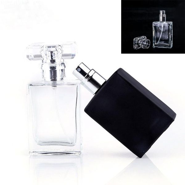 storage bottles & jars 2pcs 30ml square glass empty bottle atomizer perfume essence spray crystal transparent black fresh
storage bottles & jars 2pcs 30ml square glass empty bottle atomizer perfume essence spray crystal transparent black fresh
