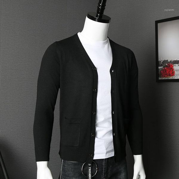 mrmt 2019 brand autumn men's wear sweater slim solid color casual jacket v-collared for man cardigan sweater1, White;black
mrmt 2019 brand autumn men's wear sweater slim solid color casual jacket v-collared for man cardigan sweater1, White;black