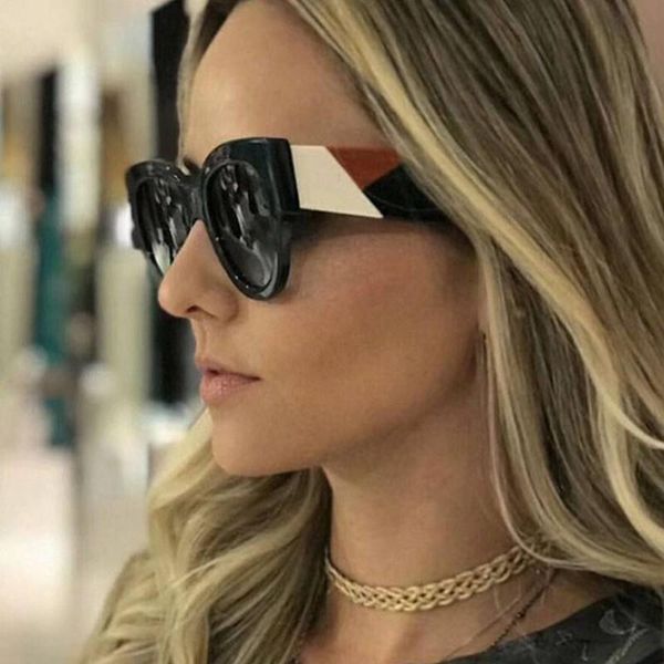 sunglasses fashion oversized women vintage brand black pink sun glasses square men big legs shades uv400, White;black
sunglasses fashion oversized women vintage brand black pink sun glasses square men big legs shades uv400, White;black