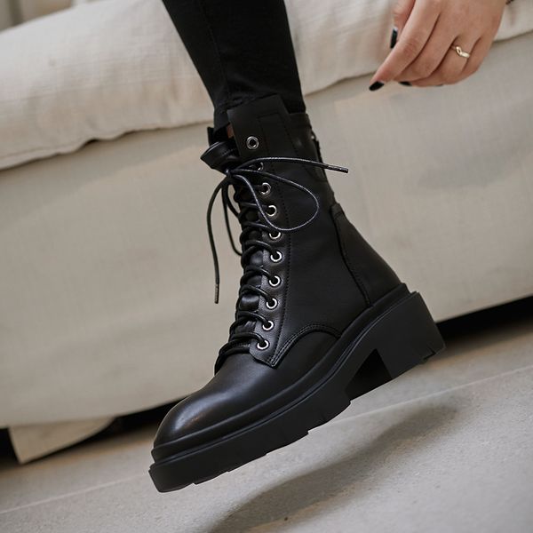 ins women ankle cowhide upper shoes autumn and winter ladies long elastic short snow boots 201022, Black
ins women ankle cowhide upper shoes autumn and winter ladies long elastic short snow boots 201022, Black