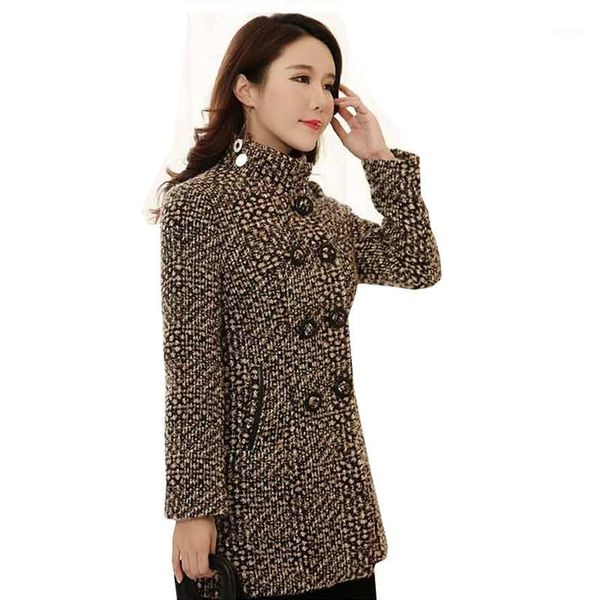 mother plaid woolan coat woman mid-length autumn winter wool jacket female plus size cashmere woolen overcoat thicken1, Black
mother plaid woolan coat woman mid-length autumn winter wool jacket female plus size cashmere woolen overcoat thicken1, Black