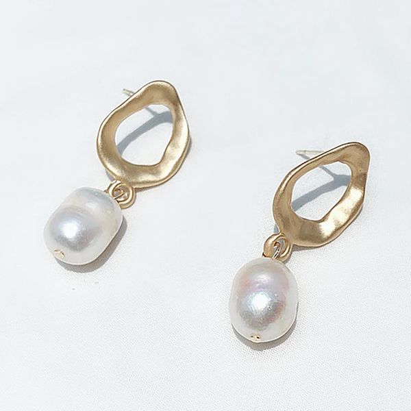 srcoi irregular matte gold color freshwater pearl earrings pendant silver color pin geometric zinc alloy earrings minimalist
srcoi irregular matte gold color freshwater pearl earrings pendant silver color pin geometric zinc alloy earrings minimalist
