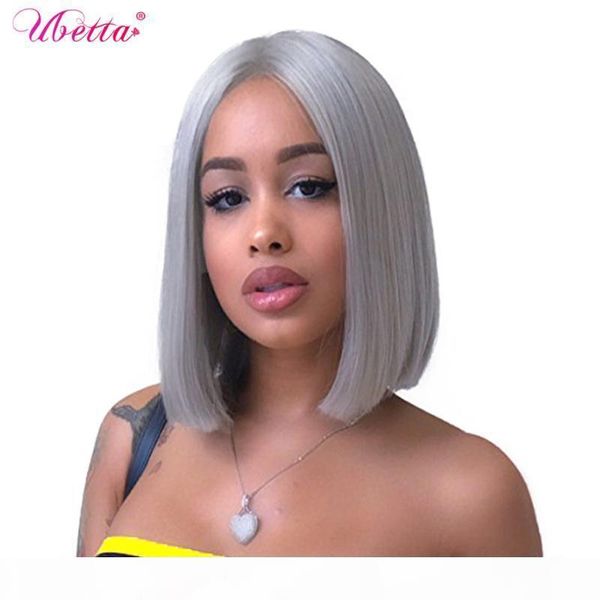 ubetta 100% real hair wigs brazilian virgin human hair grey bob wigs bleached short straight 13x6 lace front wig for black women, Black;brown
ubetta 100% real hair wigs brazilian virgin human hair grey bob wigs bleached short straight 13x6 lace front wig for black women, Black;brown