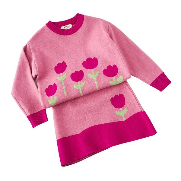 pullover girls autumn sweater set 2021 2-7 year old girl warm short skirt two-piece children's knitted suit, Blue
pullover girls autumn sweater set 2021 2-7 year old girl warm short skirt two-piece children's knitted suit, Blue