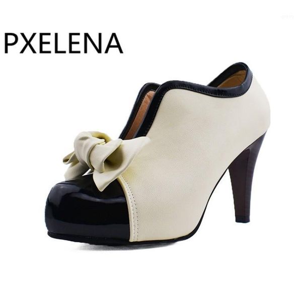 pxelena 2021 new spring women wedding shoes stiletto high heels pumps elegant bowtie mary janes princess heel shoes bride 34-451, Black
pxelena 2021 new spring women wedding shoes stiletto high heels pumps elegant bowtie mary janes princess heel shoes bride 34-451, Black