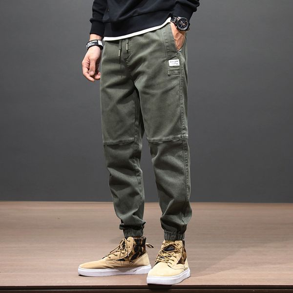 2021 new japanese style fashion men jeans loose fit spliced designer casual cargo pants streetwear hip hop joggers wide leg trousers e34z, Blue
2021 new japanese style fashion men jeans loose fit spliced designer casual cargo pants streetwear hip hop joggers wide leg trousers e34z, Blue