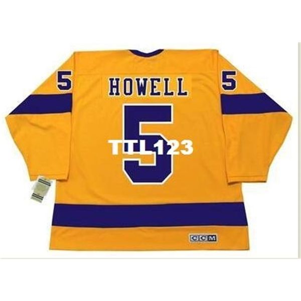 121 #5 harry howell los angeles kings 1971 ccm vintage home hockey jersey or custom any name or number retro jersey, Black
121 #5 harry howell los angeles kings 1971 ccm vintage home hockey jersey or custom any name or number retro jersey, Black