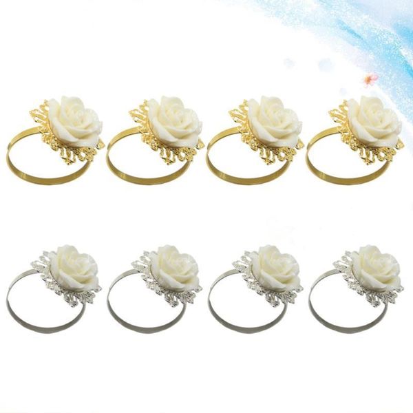 8pcs creative napkin rings napkin buckles rose shape iron ring for restaurant (golden and silver)1
8pcs creative napkin rings napkin buckles rose shape iron ring for restaurant (golden and silver)1