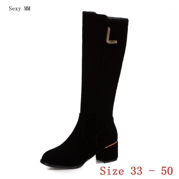 boots spring autumn women knee high woman heel long botas small plus size 33 - 501, Black
boots spring autumn women knee high woman heel long botas small plus size 33 - 501, Black