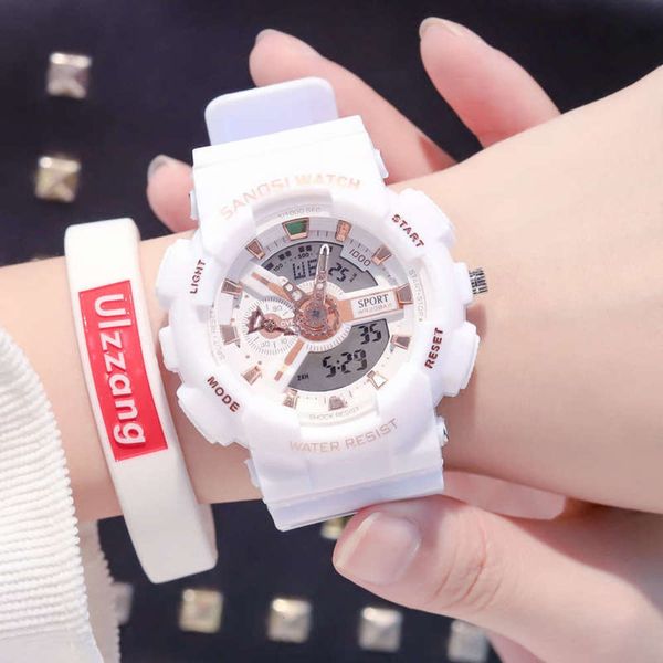 trend ulzzang electronic watch boys ins and girls korean version simple leisure fashion sports waterproof black and white, Slivery;brown
trend ulzzang electronic watch boys ins and girls korean version simple leisure fashion sports waterproof black and white, Slivery;brown
