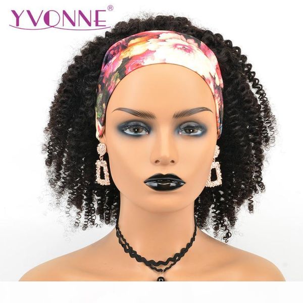 yvonne high-quality kinky curly virgin hair headband wig glueless human hair wigs with pre-attached scarf 100% human, Black;brown
yvonne high-quality kinky curly virgin hair headband wig glueless human hair wigs with pre-attached scarf 100% human, Black;brown