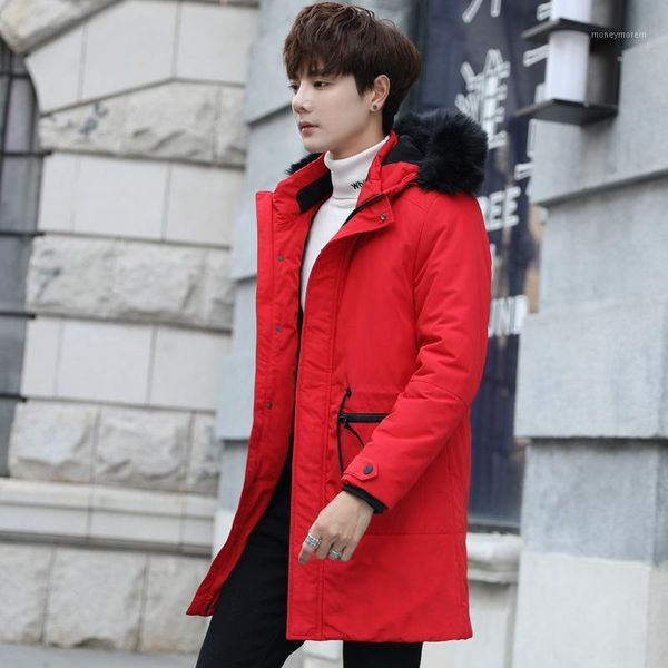 men's down & parkas cotton padded jacket korean version slim fashion versatile thickened men's medium and long coat fashion1, Black
men's down & parkas cotton padded jacket korean version slim fashion versatile thickened men's medium and long coat fashion1, Black