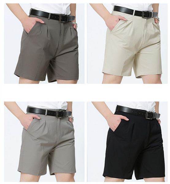 men's shorts men summer cotton casual knee length mens loose straight solid short homme high waist vintage black white beige, White;black
men's shorts men summer cotton casual knee length mens loose straight solid short homme high waist vintage black white beige, White;black
