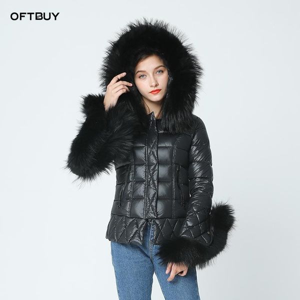 oftbuy 2020 new winter womens down jackets fur coat parka black big real natural raccoon fur collar warm thick white duck down
oftbuy 2020 new winter womens down jackets fur coat parka black big real natural raccoon fur collar warm thick white duck down