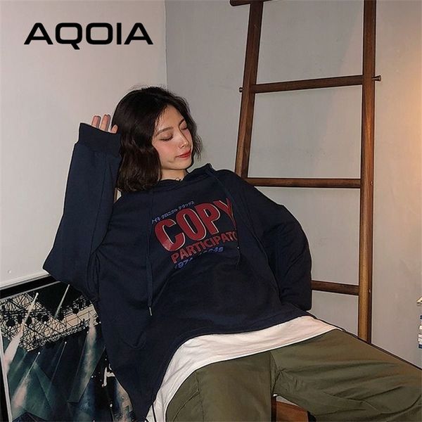 aqoia autumn harajuku letter printing loose women hoodies thin sweatshirt fake two pieces korean style oversize sweatshirt 201207, Black
aqoia autumn harajuku letter printing loose women hoodies thin sweatshirt fake two pieces korean style oversize sweatshirt 201207, Black