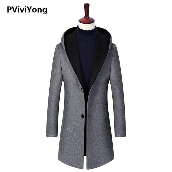 pvviyong 2019 new aarival autumn&winter wool trench coat men,men's wool hooded jackets plus-size m-3xl 88131, Black
pvviyong 2019 new aarival autumn&winter wool trench coat men,men's wool hooded jackets plus-size m-3xl 88131, Black