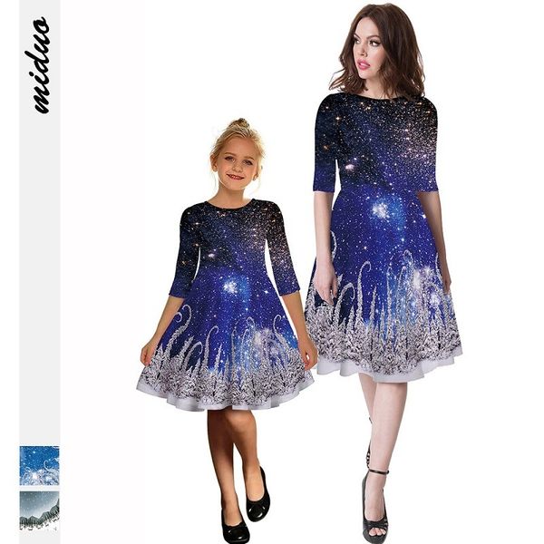 night sky star mother daughter dresses matching christmas pajamas family look baby girls princess wedding dress long sleeve lj201111, Blue
night sky star mother daughter dresses matching christmas pajamas family look baby girls princess wedding dress long sleeve lj201111, Blue