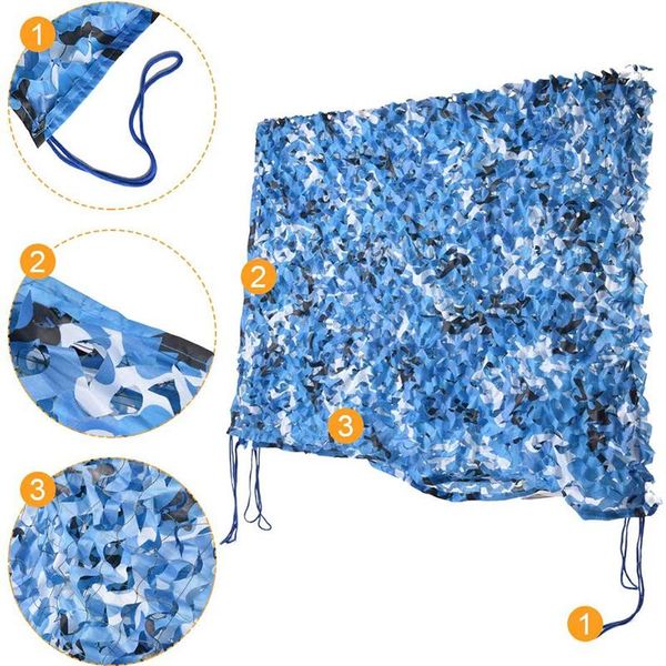 tents and shelters 5x5m hunting camping camouflage net 2 layers car shade cover with hang rope blue camo netting shelter tent various size
tents and shelters 5x5m hunting camping camouflage net 2 layers car shade cover with hang rope blue camo netting shelter tent various size