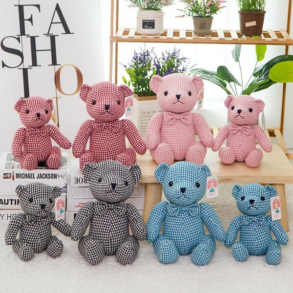 22-28 cm kawaii lattice bear plush toys stuffed soft lovely couple bear bolls for children birthday gift
22-28 cm kawaii lattice bear plush toys stuffed soft lovely couple bear bolls for children birthday gift