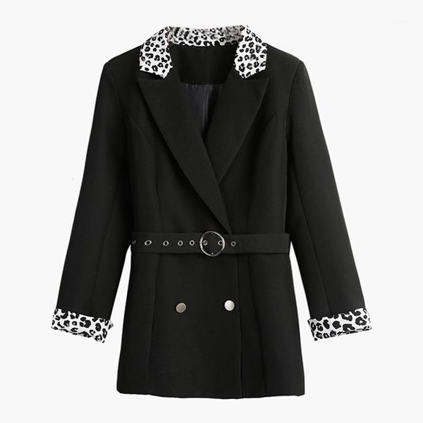 fashion leopard patchwork double breasted blazer long sleeve slim suit coat jacket women blazers female 2020 sashes wb161, White;black
fashion leopard patchwork double breasted blazer long sleeve slim suit coat jacket women blazers female 2020 sashes wb161, White;black