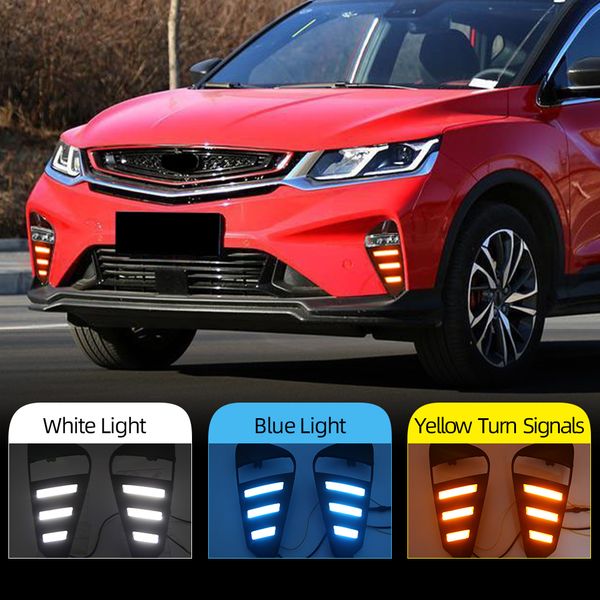 2pcs car drl for geely coolray (sx11) 2019 2020 daytime running lights 12v led daylight fog lamp with flowing yellow turn signal
2pcs car drl for geely coolray (sx11) 2019 2020 daytime running lights 12v led daylight fog lamp with flowing yellow turn signal