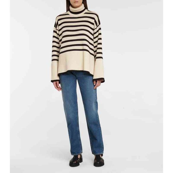 women's sweaters turtleneck stripes hem slit wool blend ladies long sleeve loose retro knitwear female jumper autumn winter 6eb0, White;black
women's sweaters turtleneck stripes hem slit wool blend ladies long sleeve loose retro knitwear female jumper autumn winter 6eb0, White;black