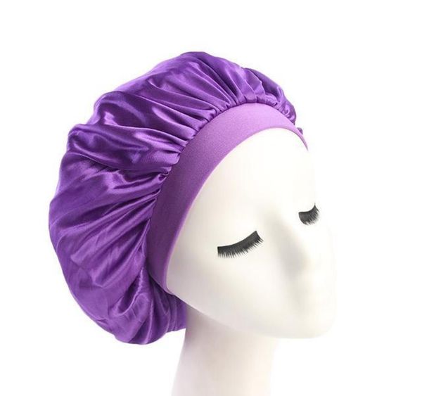 58cm adjust solid satin bonnet hair styling cap long hair care women night sleep hat silk head wrap shower ca jllhth ffshop2001, Blue;gray
58cm adjust solid satin bonnet hair styling cap long hair care women night sleep hat silk head wrap shower ca jllhth ffshop2001, Blue;gray