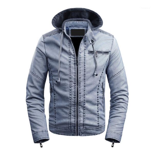 isurvivor2020 men's casual stand collar detachable hat leather jacket plus velvet pu autumn and winter simple fashion jacket1, Black;brown
isurvivor2020 men's casual stand collar detachable hat leather jacket plus velvet pu autumn and winter simple fashion jacket1, Black;brown