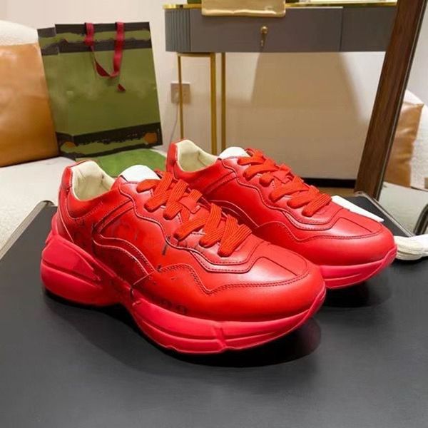 2022 mens rhyton casual shoes dad sneaker paris fashion women shoe platform sports trainers strawberry mouse wave mouth tiger web print size, Red;white
2022 mens rhyton casual shoes dad sneaker paris fashion women shoe platform sports trainers strawberry mouse wave mouth tiger web print size, Red;white