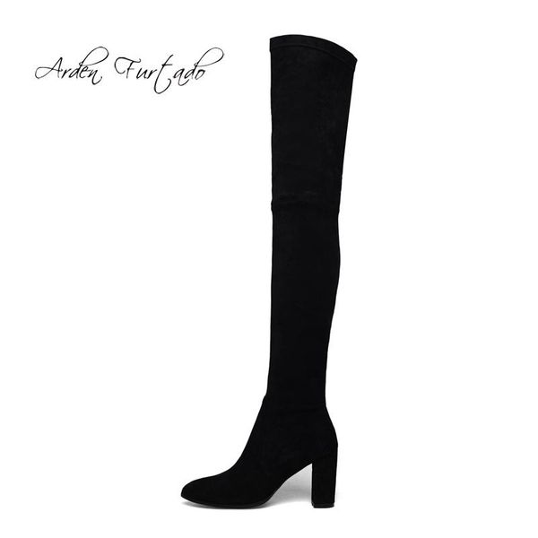 arden furtado 2020 spring autumn slip on high heels 8cm pointed toe big size 40 fashion shoes for women ladies stretch boots 41, Black
arden furtado 2020 spring autumn slip on high heels 8cm pointed toe big size 40 fashion shoes for women ladies stretch boots 41, Black
