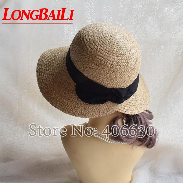 wide brim hats summer 11cm women raffia straw sun hat female beach caps swds042, Blue;gray
wide brim hats summer 11cm women raffia straw sun hat female beach caps swds042, Blue;gray