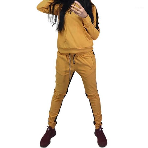 tracksuit two piece set fashion women casual stripe long sleeve pullove sport and long pants set 2019 9.161, White
tracksuit two piece set fashion women casual stripe long sleeve pullove sport and long pants set 2019 9.161, White