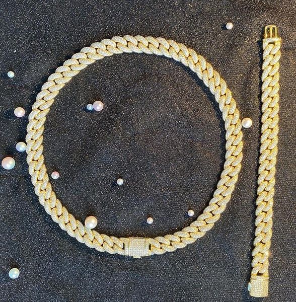 chains hip hop 3 rows cz stone paved bling iced out 14mm round cuban miami link chain necklaces for men women rapper jewelry, Silver
chains hip hop 3 rows cz stone paved bling iced out 14mm round cuban miami link chain necklaces for men women rapper jewelry, Silver