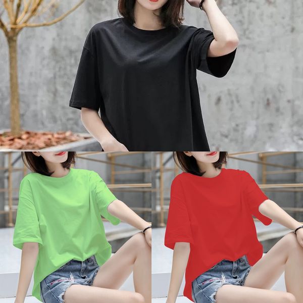 cotton t-shirt women 2020 summer new loose korean printed women's short coat t-shirt sleeve yj2ay, White
cotton t-shirt women 2020 summer new loose korean printed women's short coat t-shirt sleeve yj2ay, White