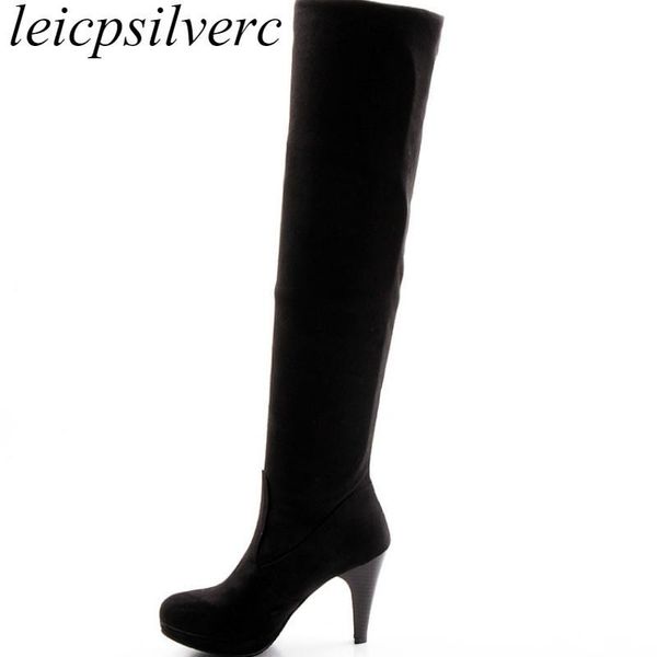 женщины boots осень зима теплая flock над коленом на высоких каблуках 2020 sexy моды платформы мотоциклов тонкий черный коричневый серый, Black
женщины boots осень зима теплая flock над коленом на высоких каблуках 2020 sexy моды платформы мотоциклов тонкий черный коричневый серый, Black