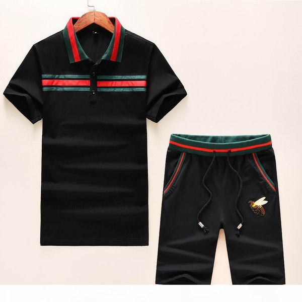 mens new brand designer sets t-shirt and pant men cotton short tracksuit women summer suit short sport suit 2pcs set s-3xl, Gray
