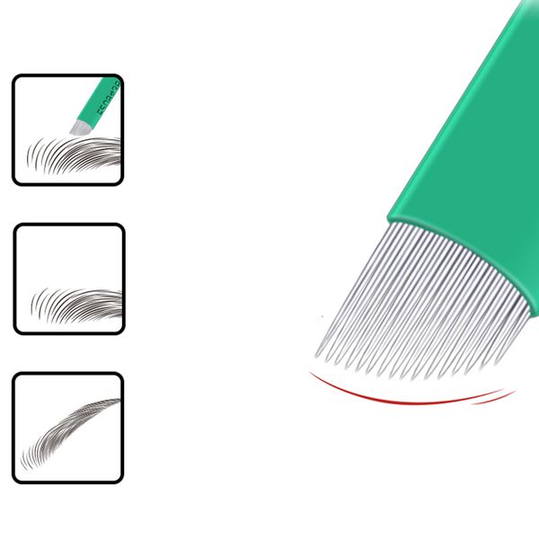 microblading needles 100pcs flex nano blades permanent makeup eyebrow tattoo needle blade for 3d embroidery manual pen
microblading needles 100pcs flex nano blades permanent makeup eyebrow tattoo needle blade for 3d embroidery manual pen