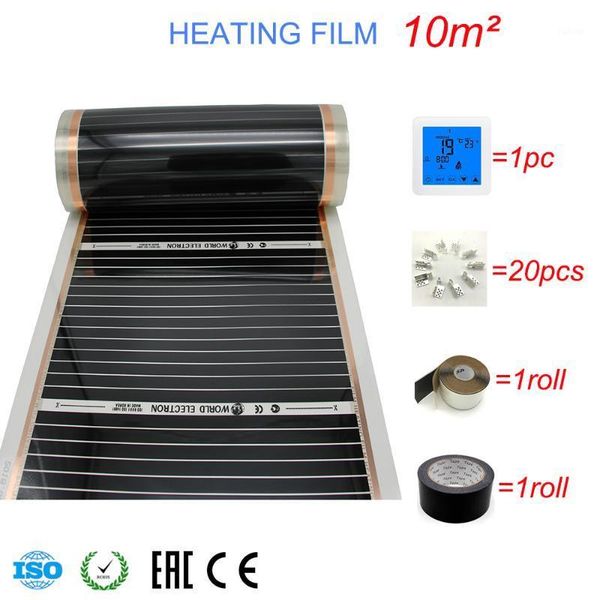 smart electric heaters 10m2 carbon foil kits underfloor heating film, room digital thermostat, film clamps1
smart electric heaters 10m2 carbon foil kits underfloor heating film, room digital thermostat, film clamps1