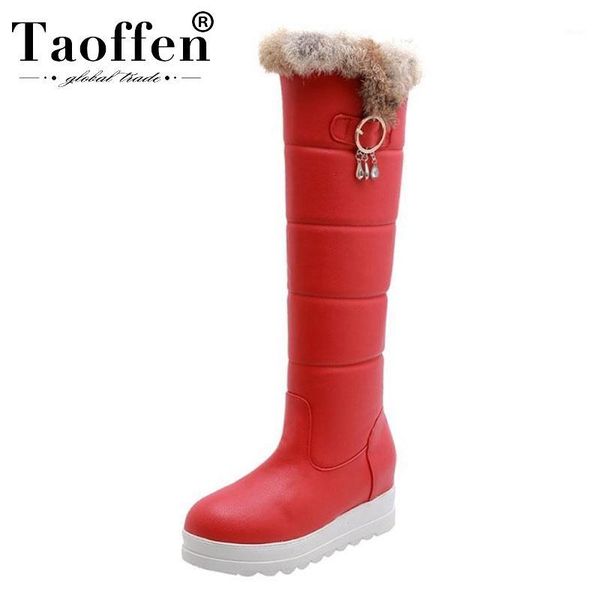 boots taoffen women arrival snow platform round toe warm knee high slip on fashion daily work shoe footwear size 33-431, Black
boots taoffen women arrival snow platform round toe warm knee high slip on fashion daily work shoe footwear size 33-431, Black