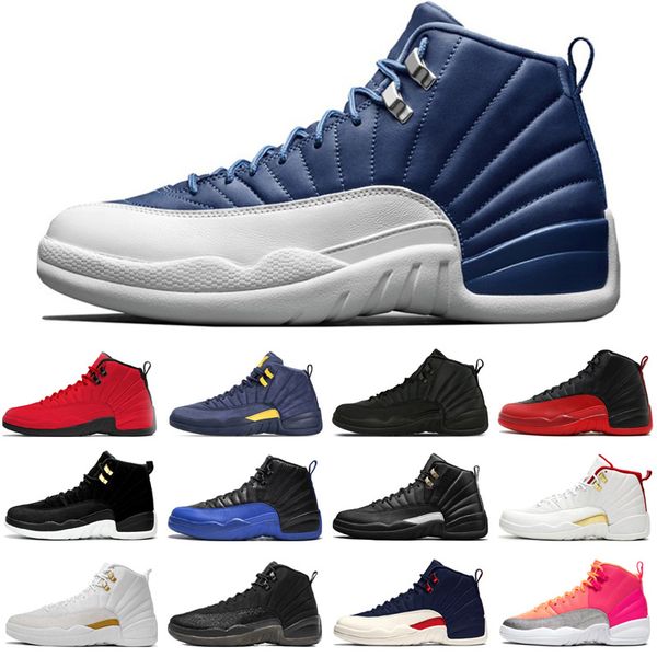 classic 12 12s basketball sneakers mens shoes flu game college navy ovo white college navy game royal fashion sports sneakers size 40-47
classic 12 12s basketball sneakers mens shoes flu game college navy ovo white college navy game royal fashion sports sneakers size 40-47