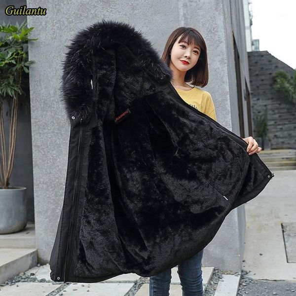 guilantu winter thick wool liner short padded jacket women plus size loose overcoat fur collar hooded coat female parkas mujer1, Black
guilantu winter thick wool liner short padded jacket women plus size loose overcoat fur collar hooded coat female parkas mujer1, Black