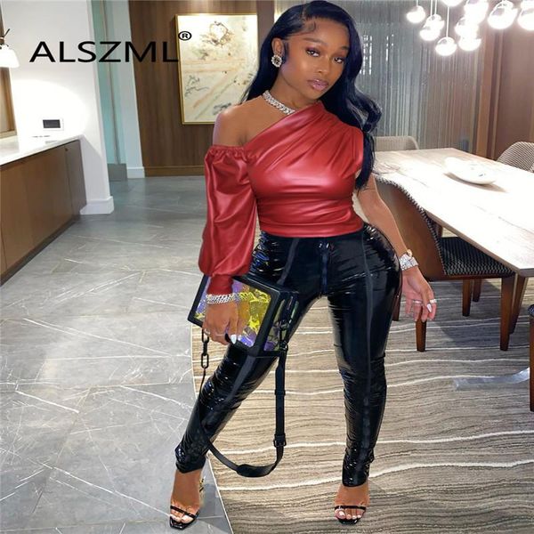 red o neck long sleeve crop and all black high pockets hip pants 2 pieces set high street chic lady fashion outfits, Gray
red o neck long sleeve crop and all black high pockets hip pants 2 pieces set high street chic lady fashion outfits, Gray