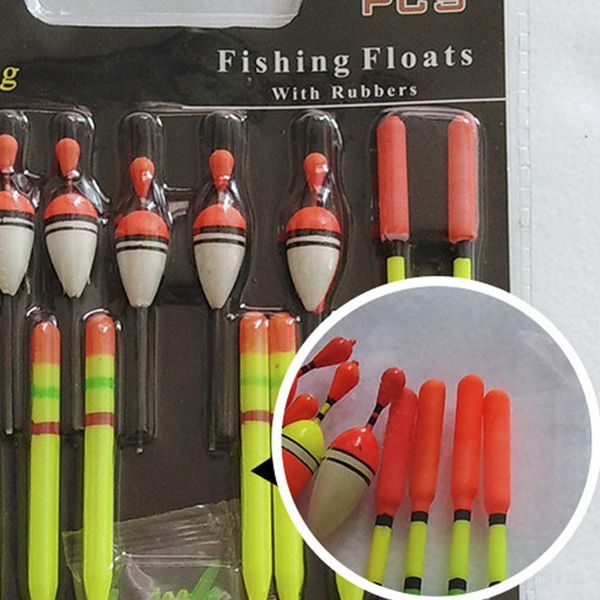 1 set (15pcs) vertical buoy sea fishing floats assorted size for most type of angling with attachment rubbers fishing lures wmtvcj
1 set (15pcs) vertical buoy sea fishing floats assorted size for most type of angling with attachment rubbers fishing lures wmtvcj
