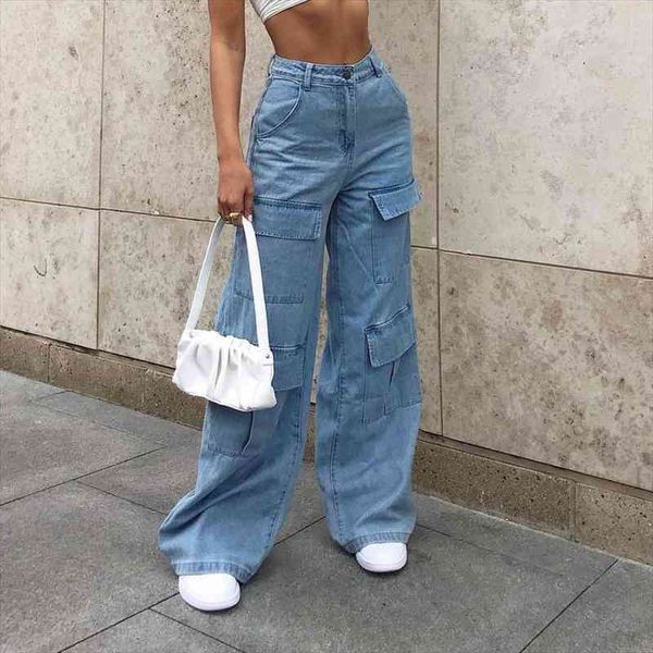 baggy jeans womens wide leg pants large pockets washed trousers vintage streetwear woman fashion jeans casual denim female pants, Black;white
baggy jeans womens wide leg pants large pockets washed trousers vintage streetwear woman fashion jeans casual denim female pants, Black;white