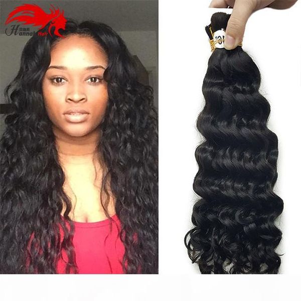 hannah product wholesale human hair bulk in factory price 3 bundle 150g brazilian deep curly wave bulk hair for braiding human hair no weft, Black
hannah product wholesale human hair bulk in factory price 3 bundle 150g brazilian deep curly wave bulk hair for braiding human hair no weft, Black